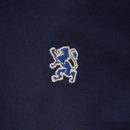 Women's Cotton Oxford Slim Fit Shirt With Lion Embroidery - Giordano