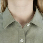 Women's Cotton Oxford Slim Fit Shirt With Lion Embroidery S - Shop Giordano