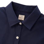 Women's Cotton Oxford Slim Fit Shirt With Lion Embroidery S - Shop Giordano