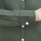 Women's Cotton Oxford Slim Fit Shirt With Lion Embroidery S - Shop Giordano