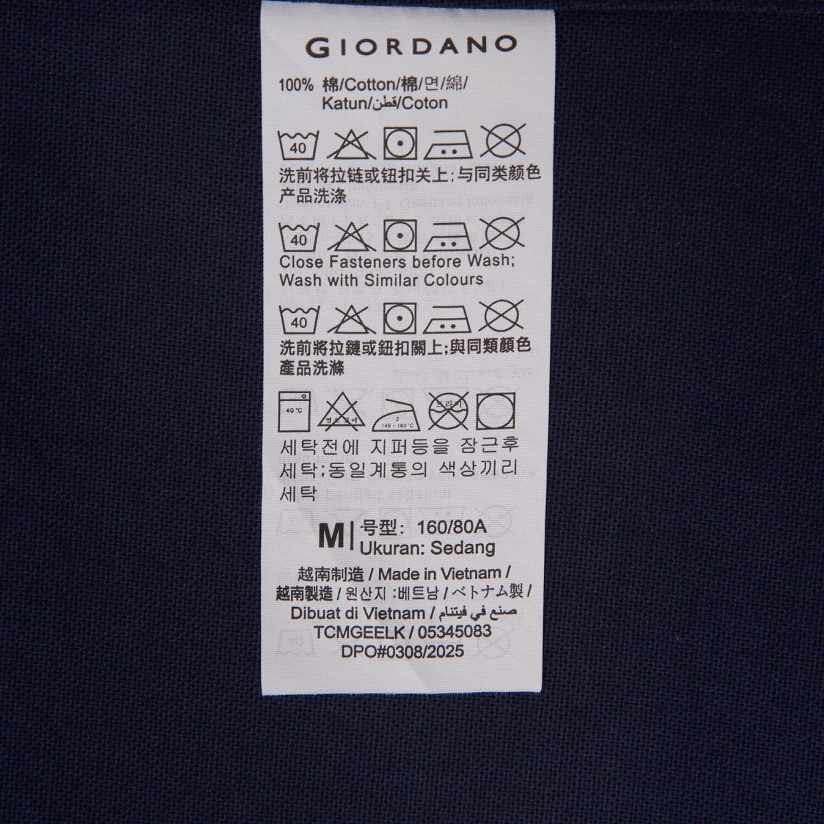 Women's Cotton Oxford Slim Fit Shirt With Lion Embroidery - Giordano