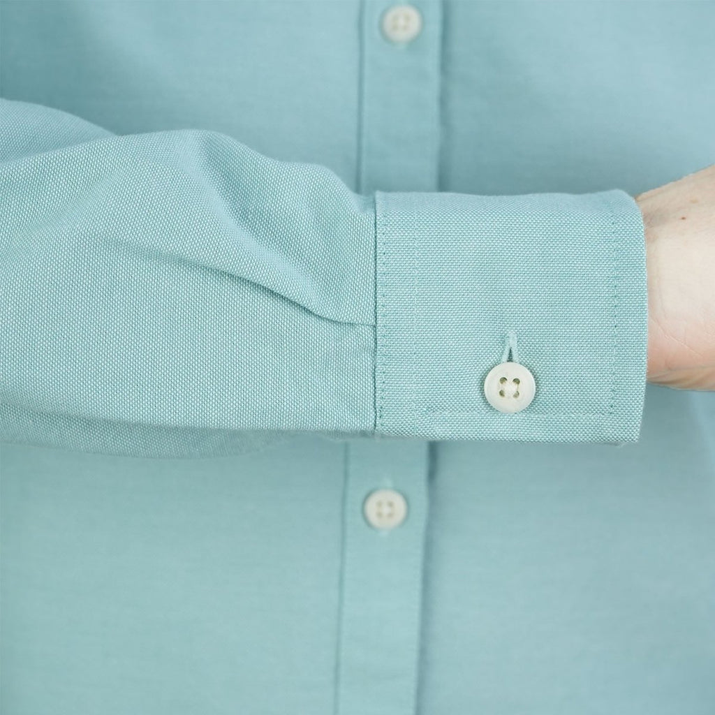 Women's Cotton Oxford Slim Fit Shirt With Lion Embroidery S - Shop Giordano
