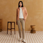 Women's Cotton Oxford Slim Fit Shirt With Lion Embroidery S - Shop Giordano