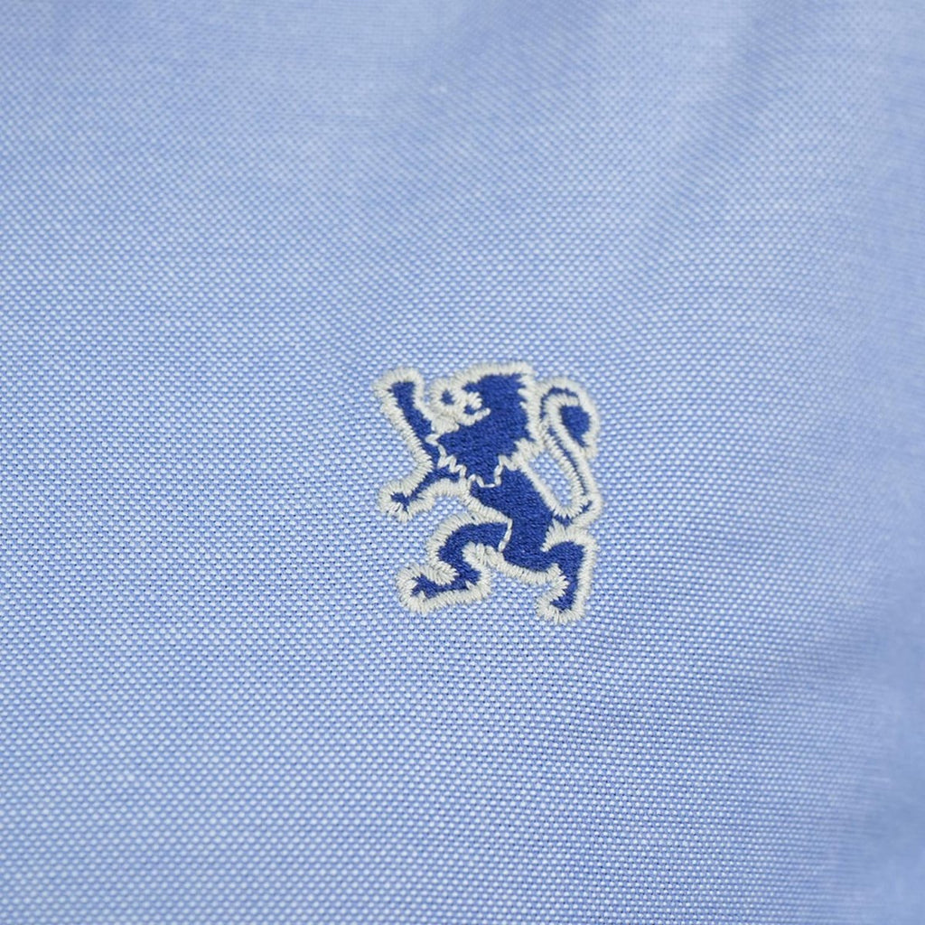 Women's Cotton Oxford Slim Fit Shirt With Lion Embroidery S - Shop Giordano
