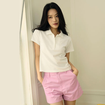 Women's Cotton Pique Slim Fit Polo | Korea Collection - Giordano