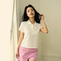 Women's Cotton Pique Slim Fit Polo | Korea Collection S - Shop Giordano