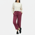 Women's Cotton - Polyester Ultra Soft Knit Pant S - Shop Giordano