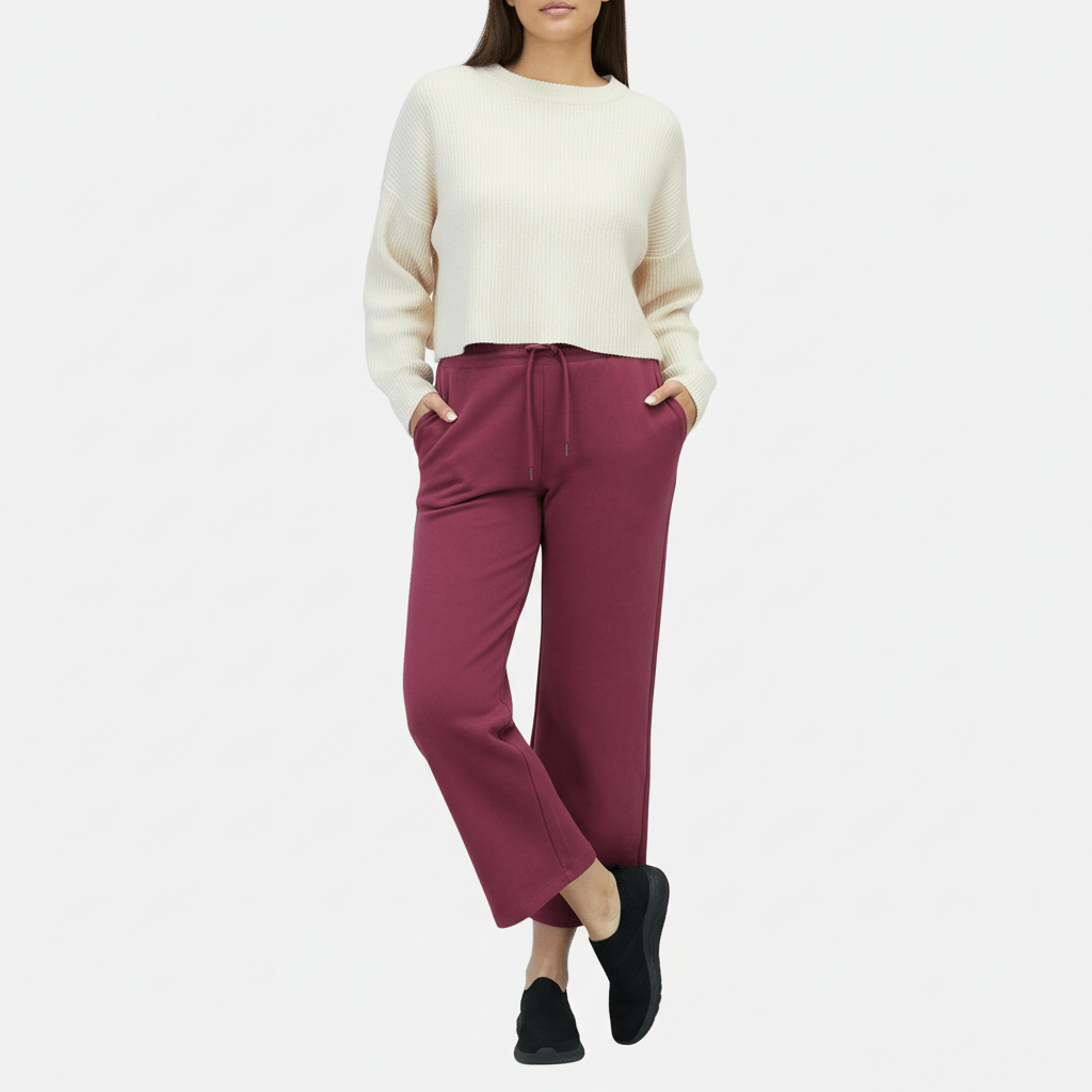 Women's Cotton - Polyester Ultra Soft Knit Pant S - Shop Giordano
