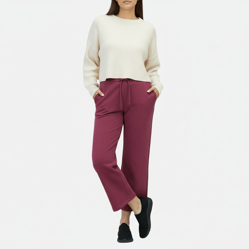 Women's Cotton - Polyester Ultra Soft Knit Pant S - Shop Giordano