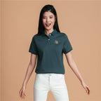 Women’S Embroidered Cotton Liquid Touch Polo S - Shop Giordano