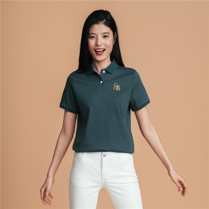 Women’S Embroidered Cotton Liquid Touch Polo S - Shop Giordano