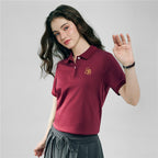 Women’S Embroidered Cotton Liquid Touch Polo S - Shop Giordano