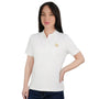 Giordano Women's Embroidered Cotton Liquid Touch Polo - first_variant_option_2 Premium Polo for Giordano