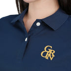 Giordano Women's Embroidered Cotton Liquid Touch Polo - first_variant_option_2 Premium Polo for Giordano