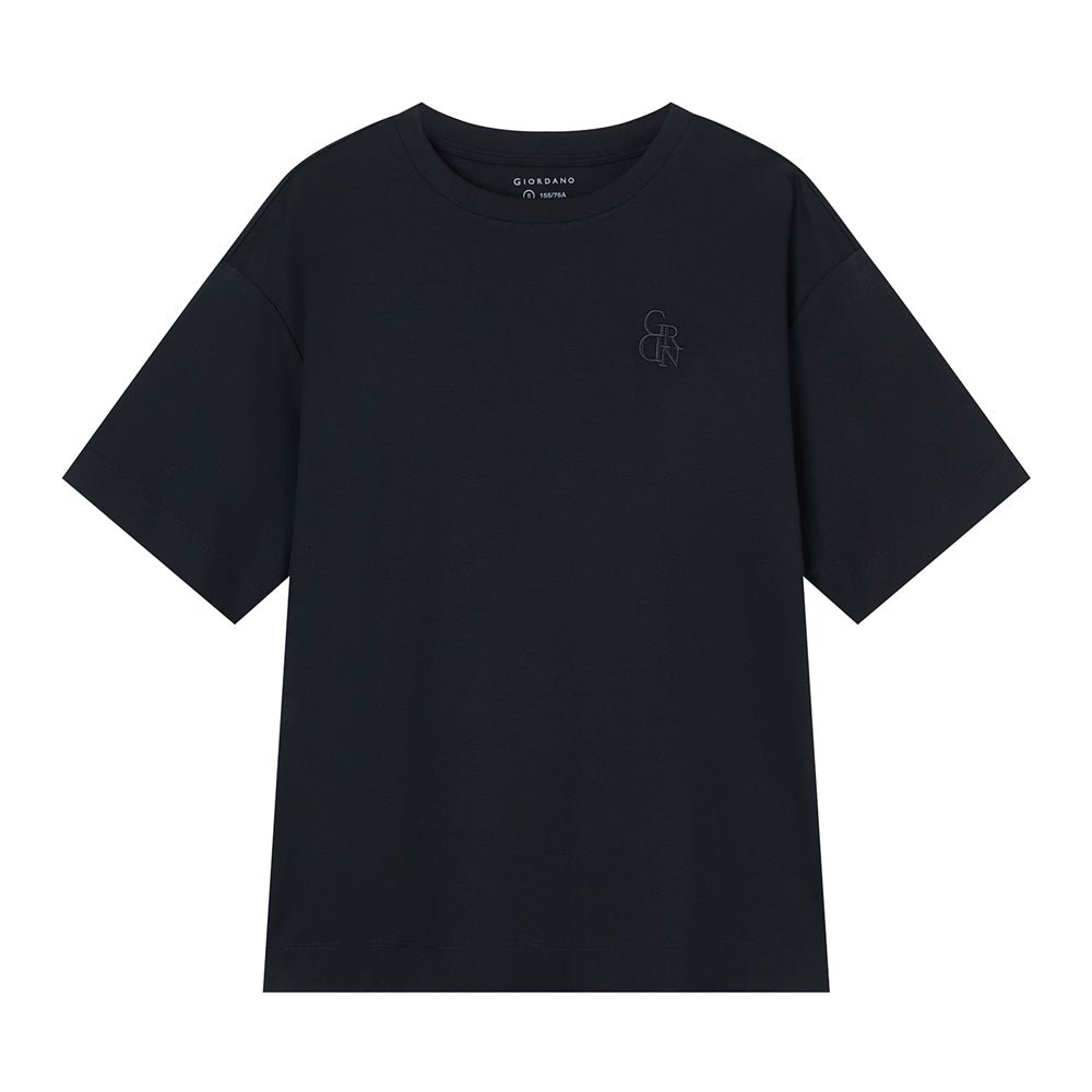 Women’S Embroidered Cotton Liquid Touch Tee S - Shop Giordano