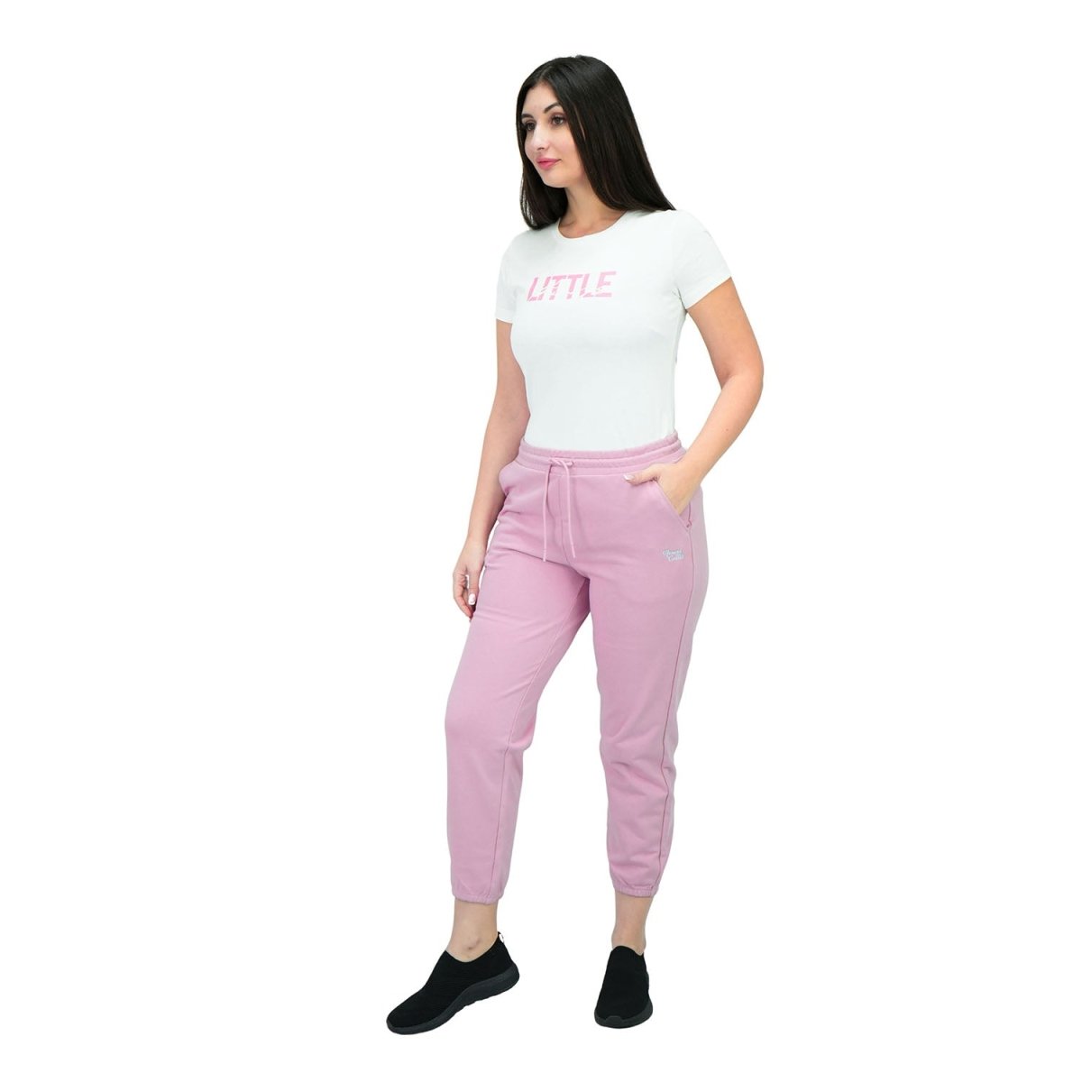 Women's French Terry Knit Joggers - Giordano