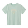 Giordano Women's Graphic Print Cotton Boyfriend Tee - Premium Print Tee