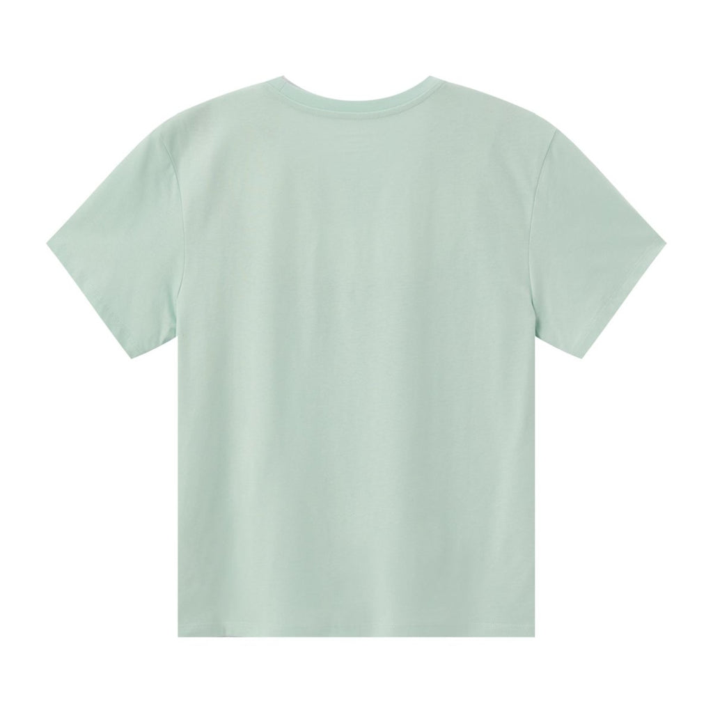 Giordano Women's Graphic Print Cotton Boyfriend Tee - Premium Print Tee