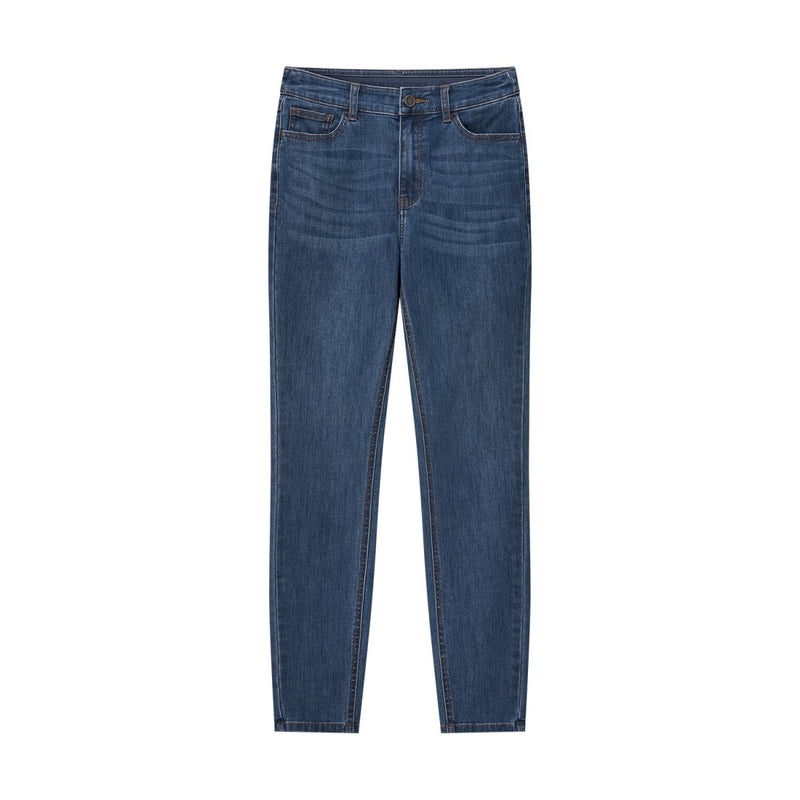 Women's High Rise Slim Tapered Jeans - Comfortable & Stylish Denim 24 - Shop Giordano