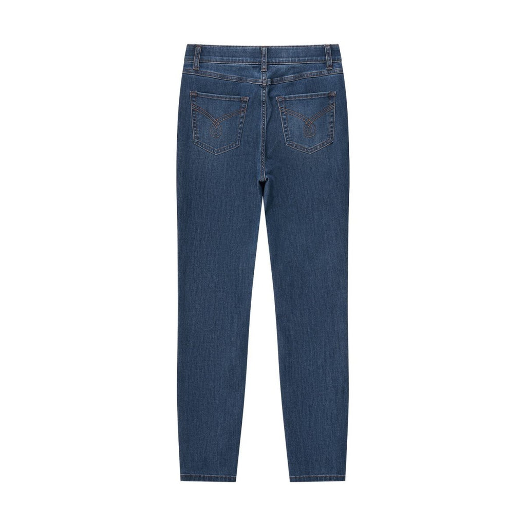 Women's High Rise Slim Tapered Jeans - Comfortable & Stylish Denim 24 - Shop Giordano