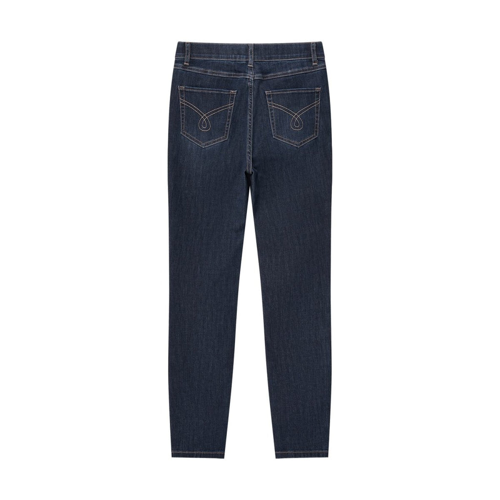 Women's High Rise Slim Tapered Jeans - Comfortable & Stylish Denim 24 - Shop Giordano