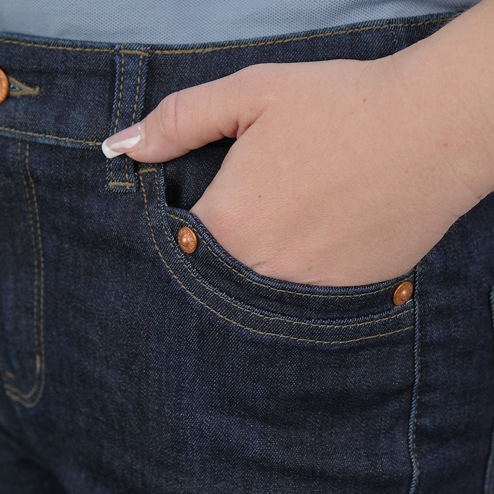 Giordano Women's High Rise Slim Tapered Jeans - Comfortable & Stylish Denim - first_variant_option_2 Premium Jeans for Giordano