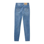 Women's High Rise Slim Tapered Jeans - Comfortable & Stylish Denim 26 - Shop Giordano