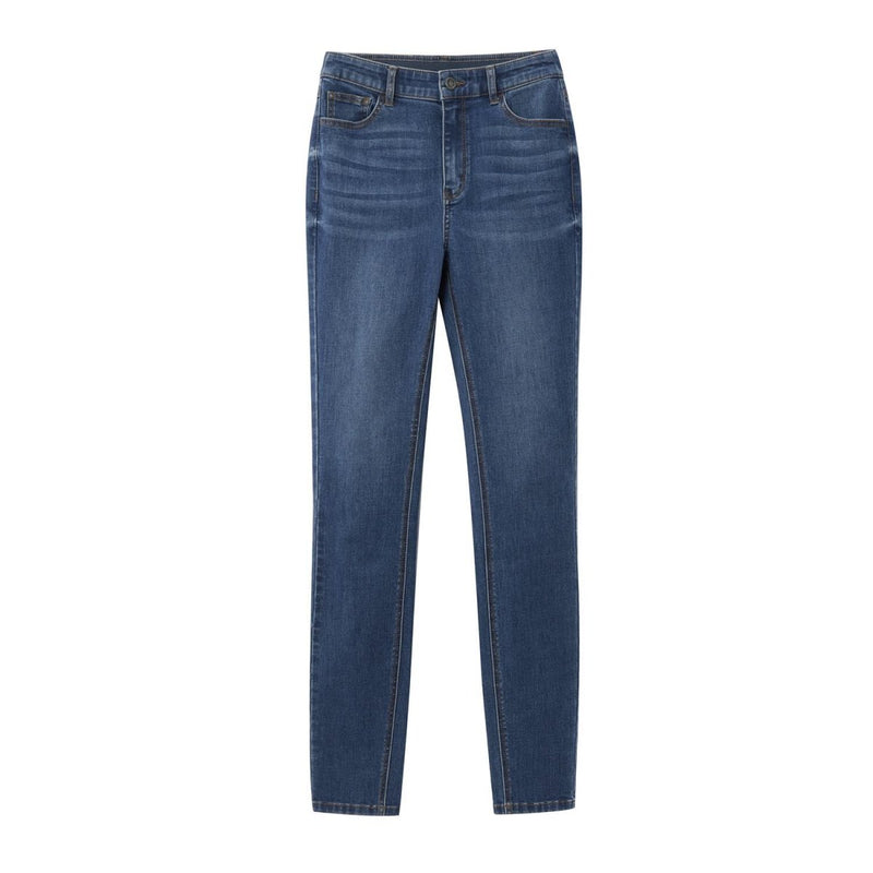 Women's High Rise Slim Tapered Jeans - Comfortable & Stylish Denim 24 - Shop Giordano