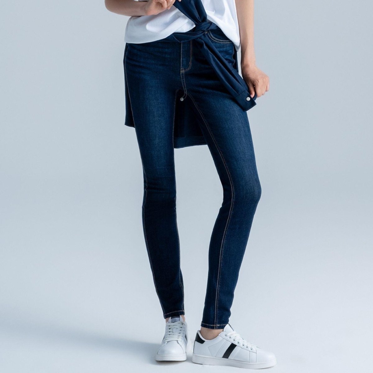 Women's High Rise Slim Tapered Jeans - Comfortable & Stylish Denim - Giordano