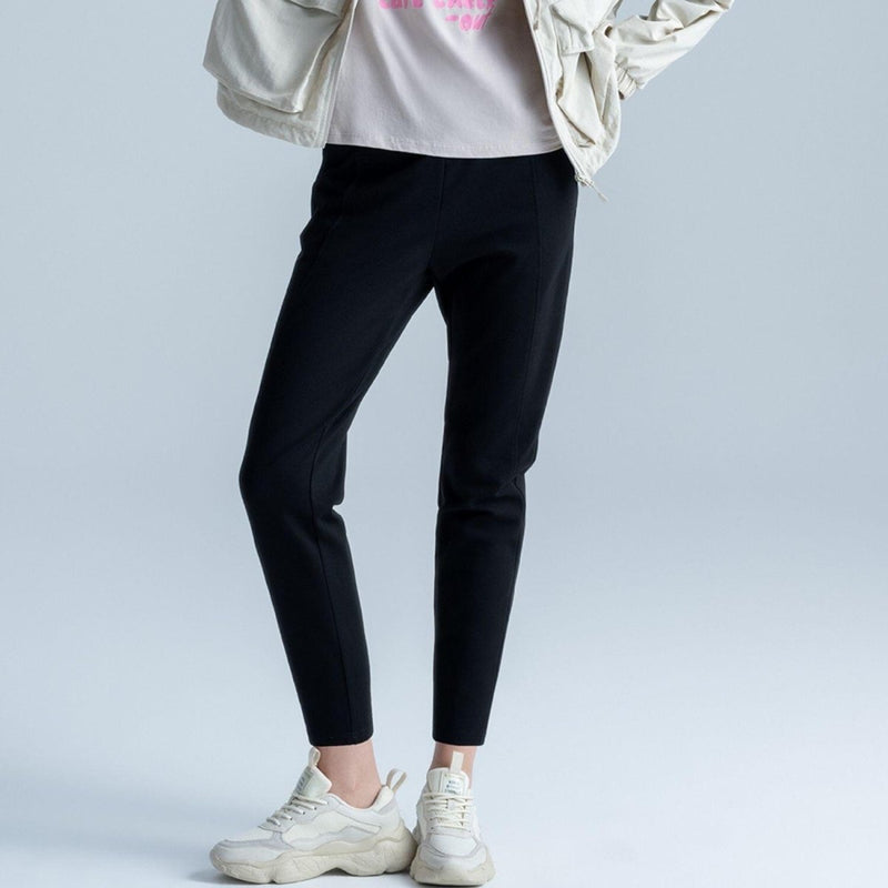 Women's High - Waist Capri Pants – Regular Fit Interlock Stretch S - Shop Giordano