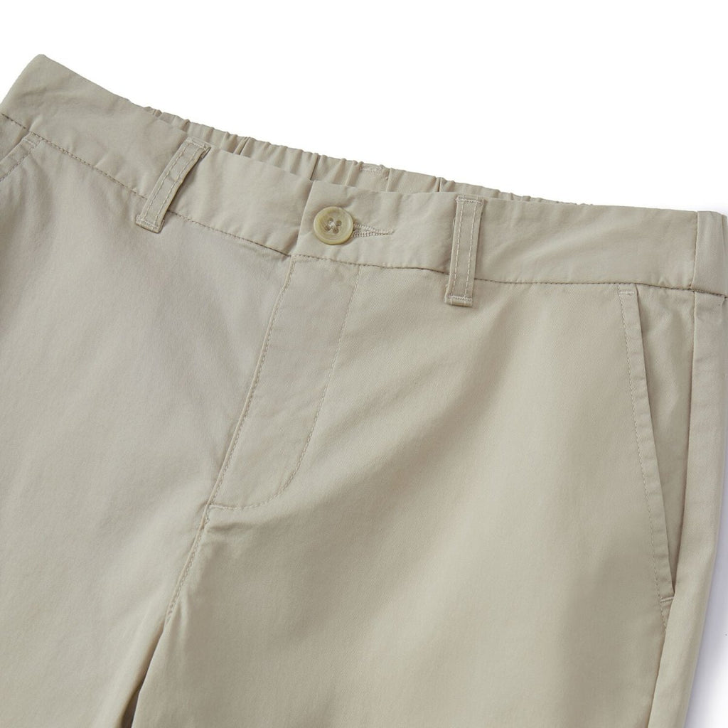 Women's High - Waist Cotton Blend Twill Tapered Pants S - Shop Giordano