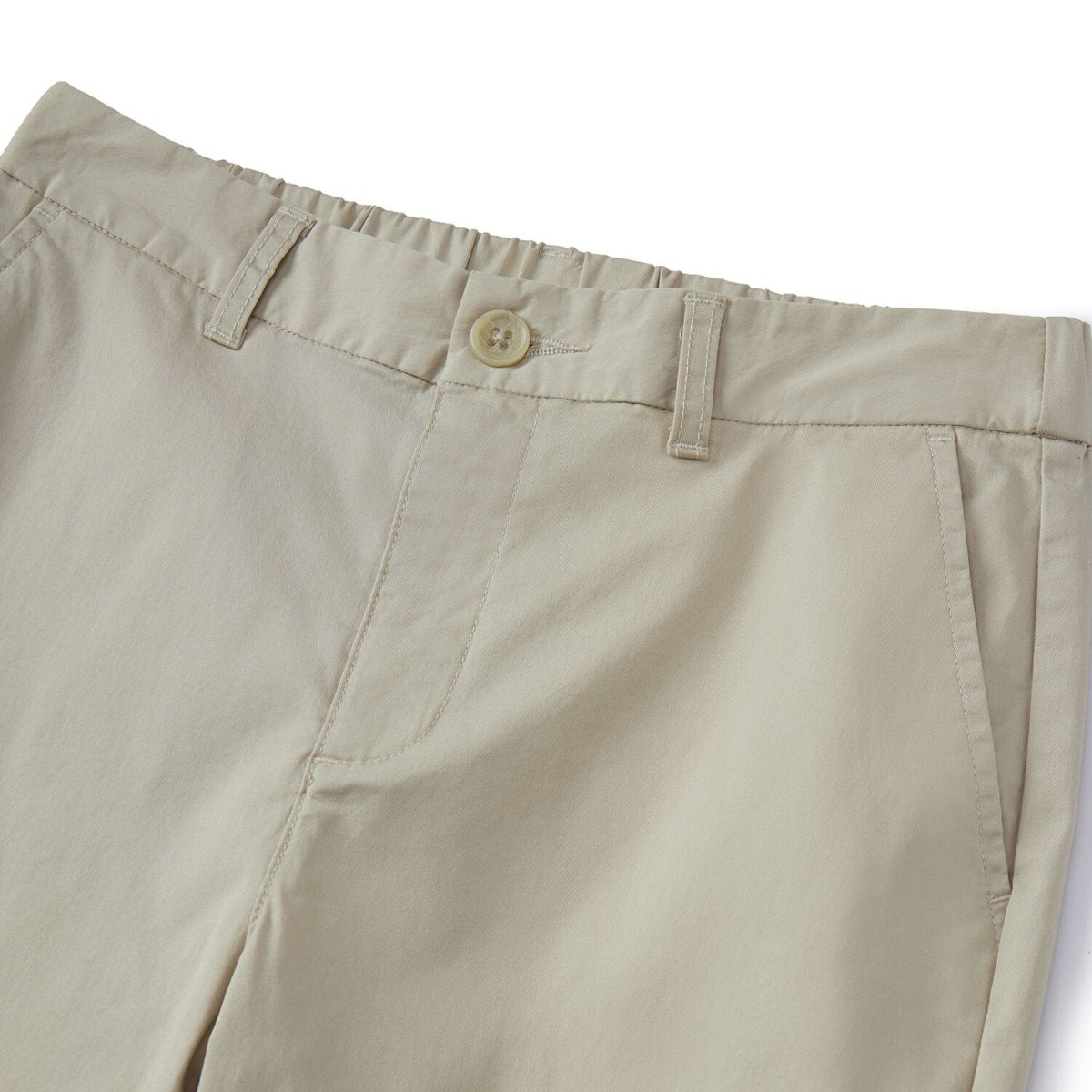 Women's High - Waist Cotton Blend Twill Tapered Pants S - Shop Giordano