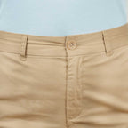 Women's High - Waist Cotton Blend Twill Tapered Pants S - Shop Giordano
