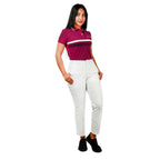 Women's High - Waist Cotton Blend Twill Tapered Pants S - Shop Giordano