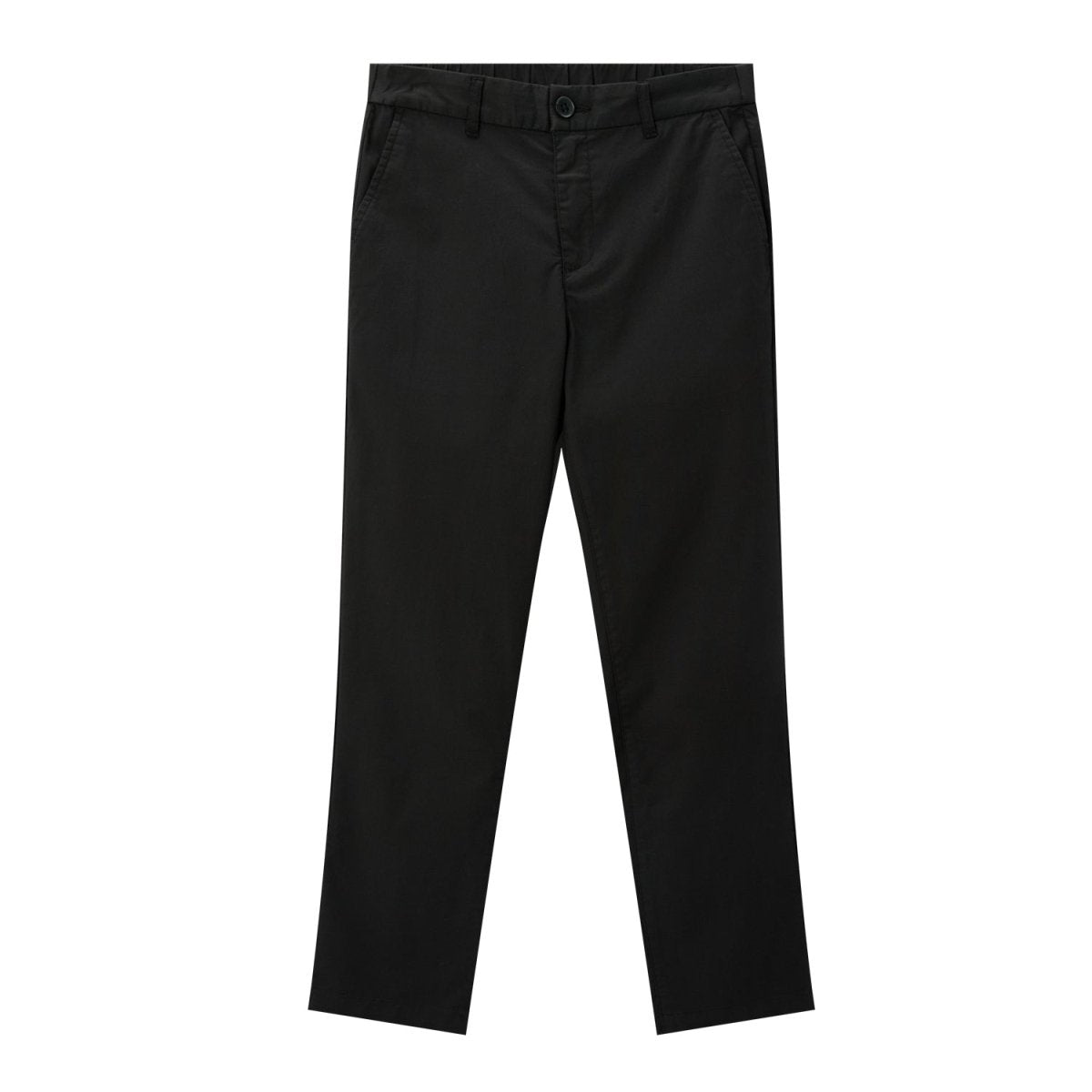 Women's High - Waist Cotton Blend Twill Tapered Pants - Giordano