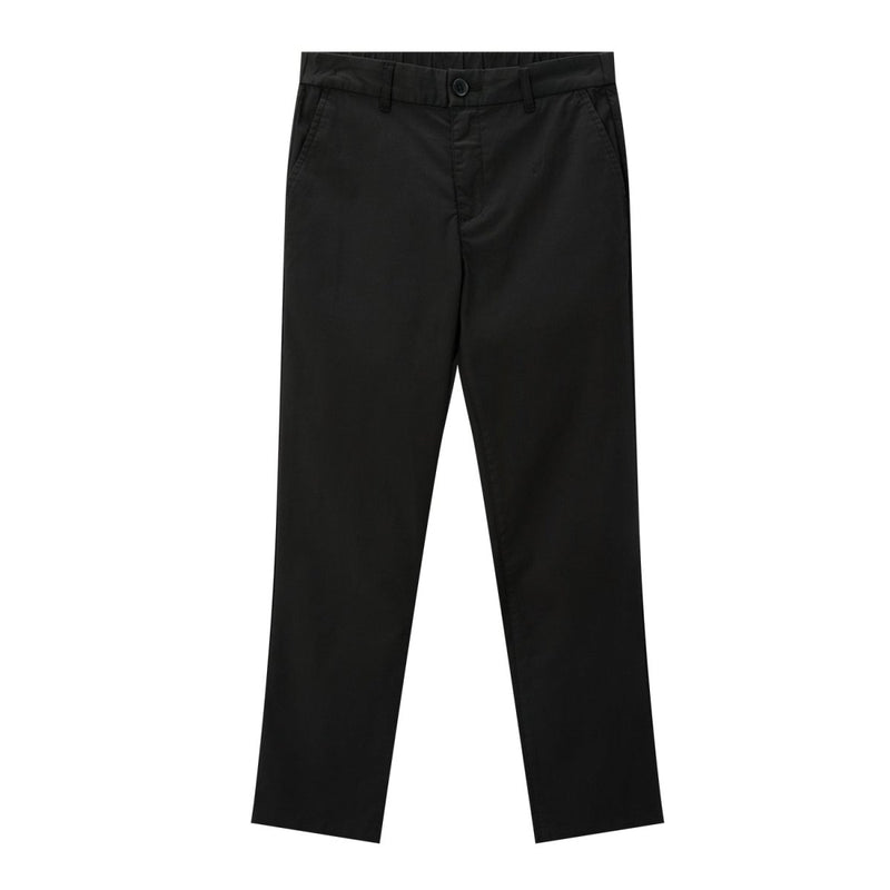 Giordano Women's High-Waist Cotton Blend Twill Tapered Pants - Premium Pants