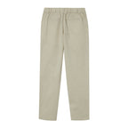 Women's High - Waist Cotton Blend Twill Tapered Pants S - Shop Giordano