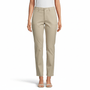 Women's High - Waist Cotton Blend Twill Tapered Pants S - Shop Giordano