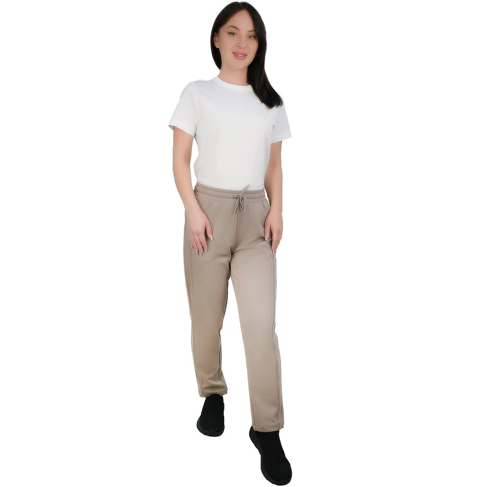 Giordano Women's High - Waist Interlock Audrey Pant - first_variant_option_2 Premium Pants for Giordano