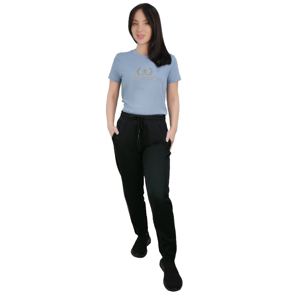 Giordano Women's High - Waist Interlock Audrey Pant - first_variant_option_2 Premium Pants for Giordano