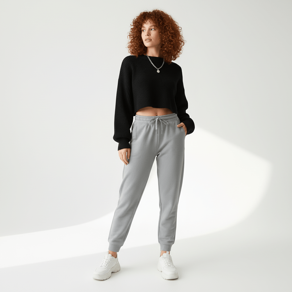 Women's High Waist Joggers S - Shop Giordano