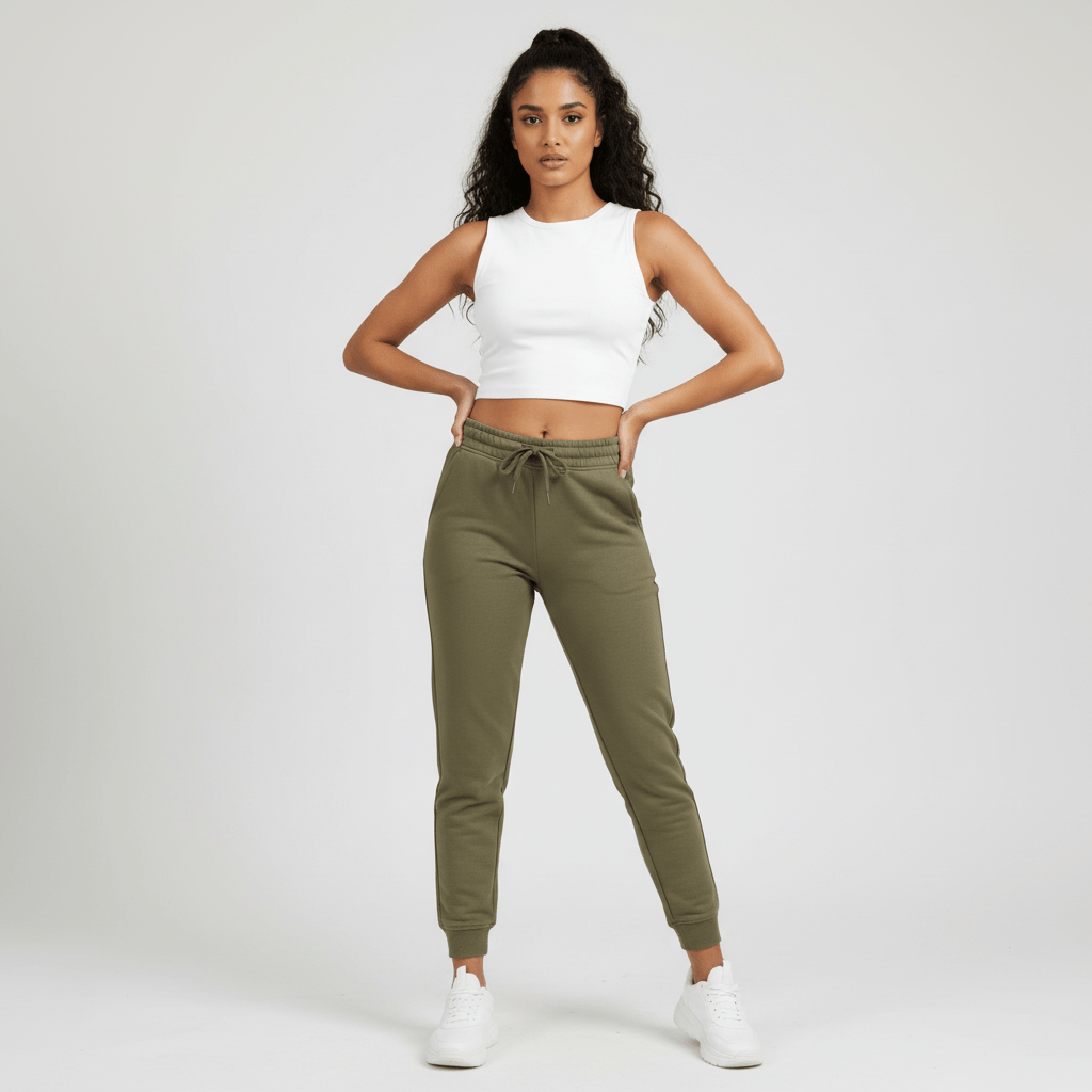 Women's High Waist Joggers S - Shop Giordano