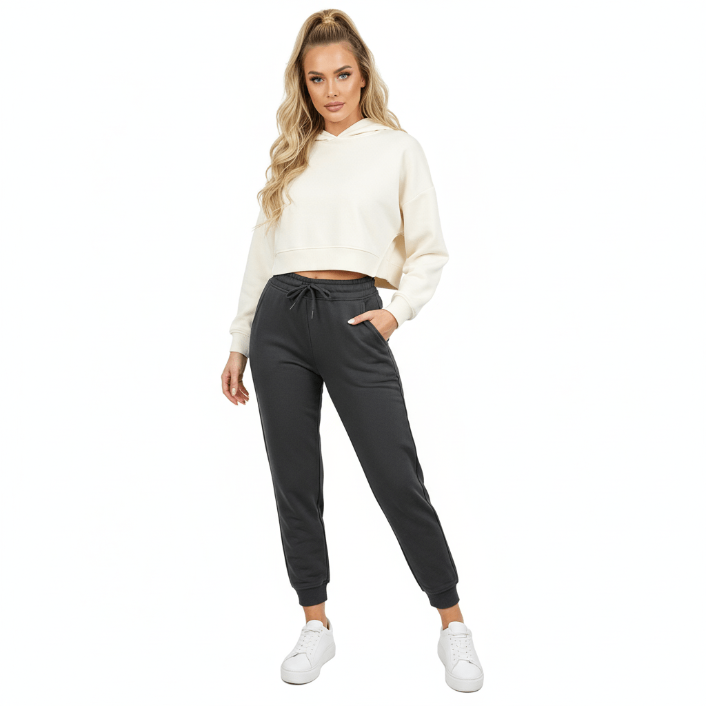 Women's High Waist Joggers S - Shop Giordano