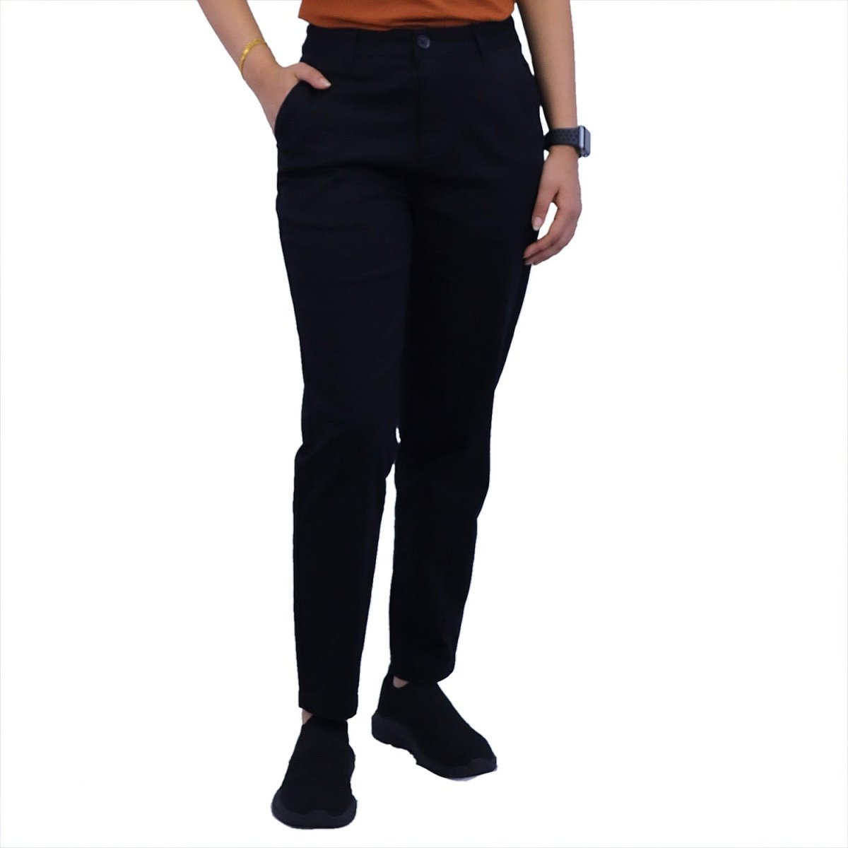 Giordano Women's High Waist Khaki Pants - Premium Pants