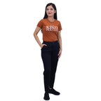 Giordano Women's High Waist Khaki Pants - Premium Pants