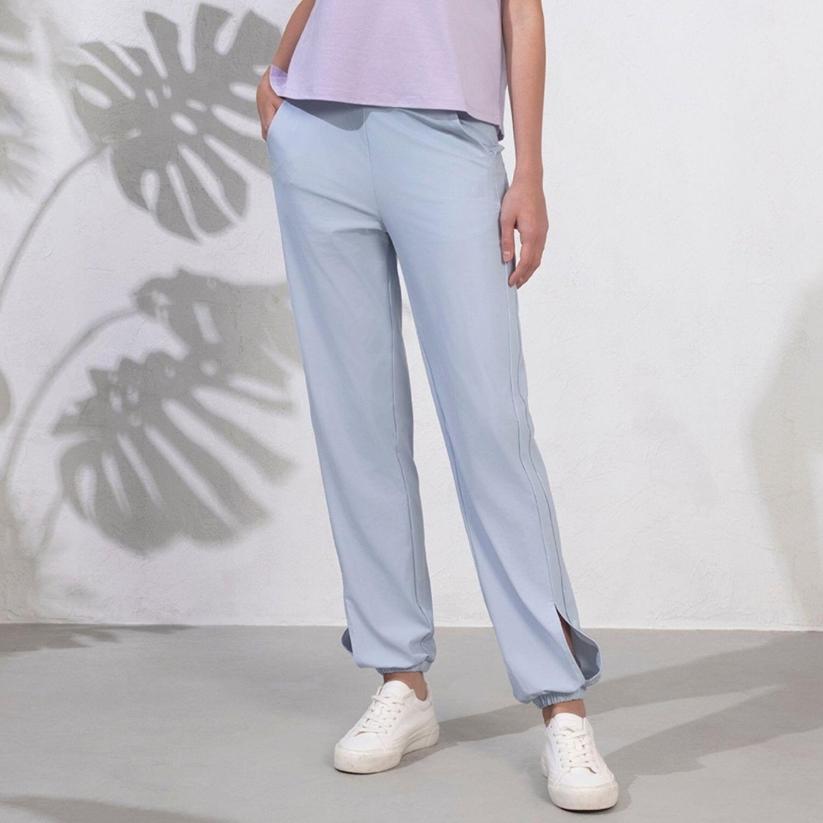 Women's High Waist Knitted Joggers - Giordano