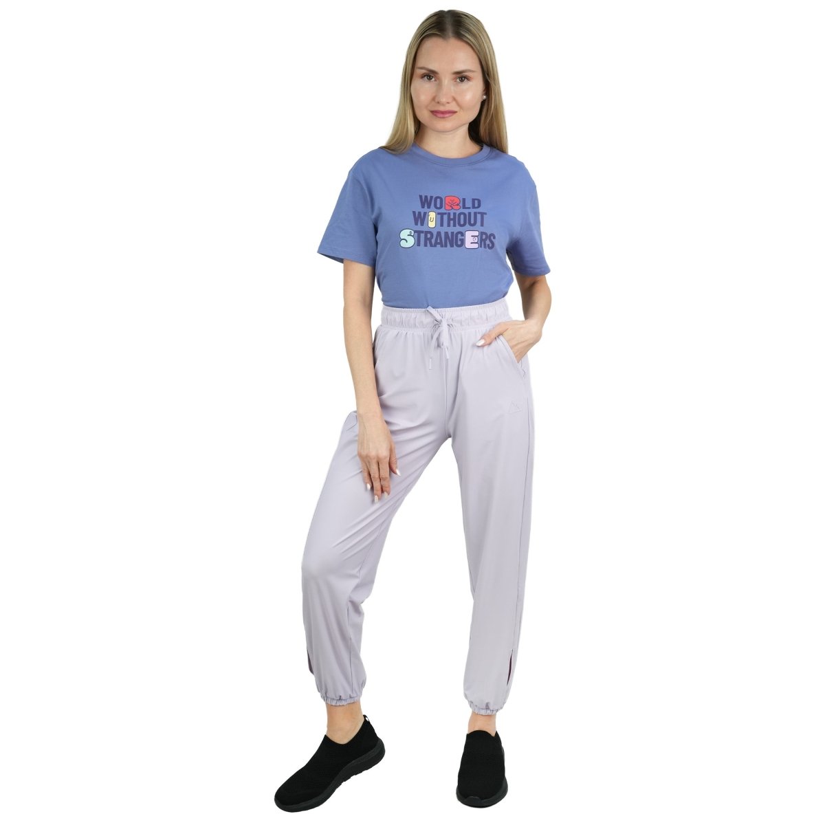 Women's High Waist Knitted Joggers - Giordano