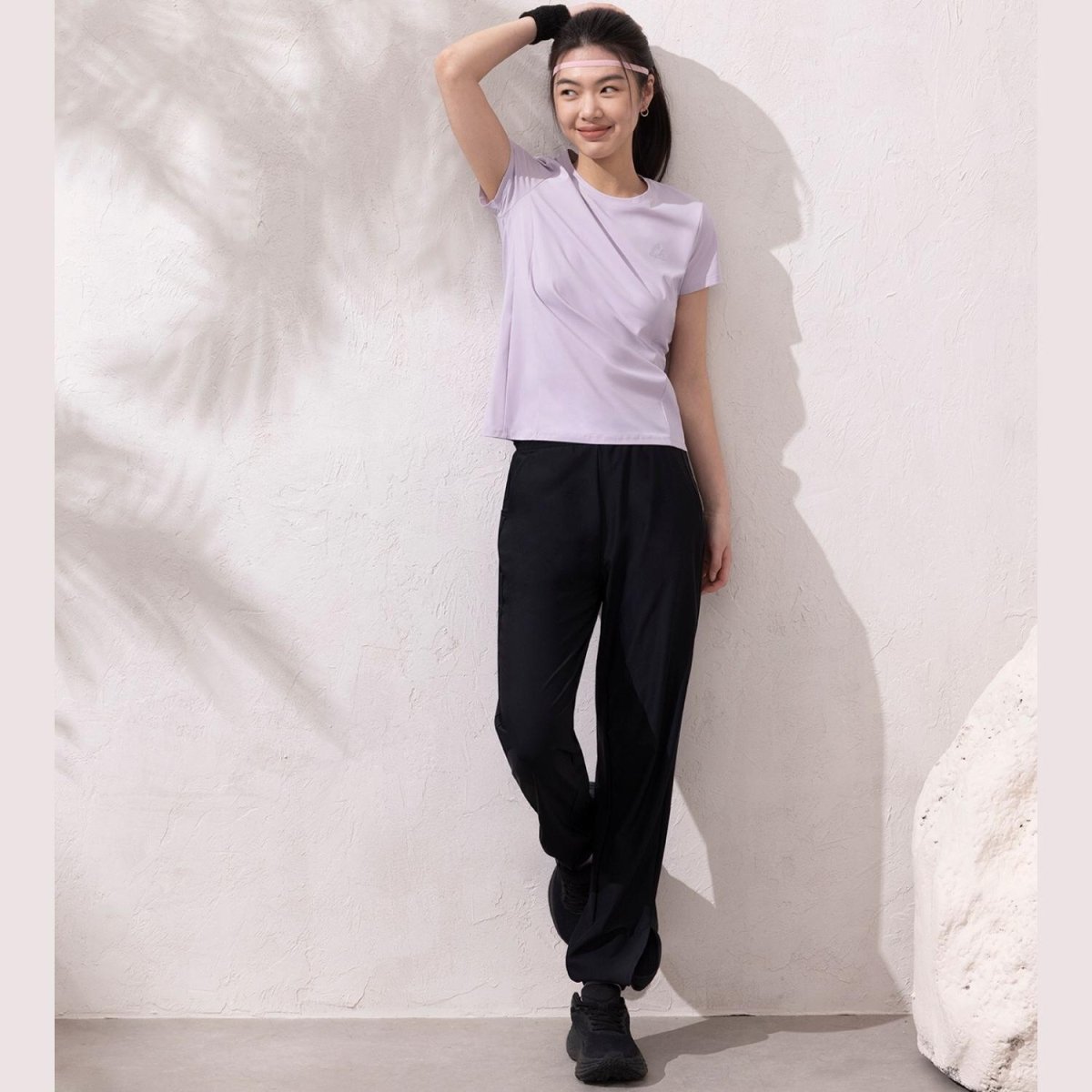 Women's High Waist Knitted Joggers - Giordano