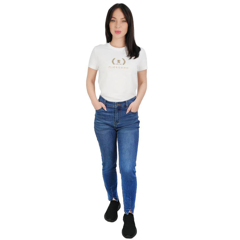 Women’S High - Waist Skinny Fit Ultra Stretch Jeans 26 - Shop Giordano