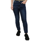 Giordano Women's High - Waist Slim Tapered Denim Jeans - first_variant_option_2 Premium Jeans for Giordano